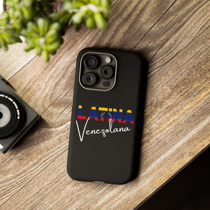 Latina Venezolana Tough Phone Case | Latina Venezolana iPhone Case | Venezuela Latina Pride Protective Cover