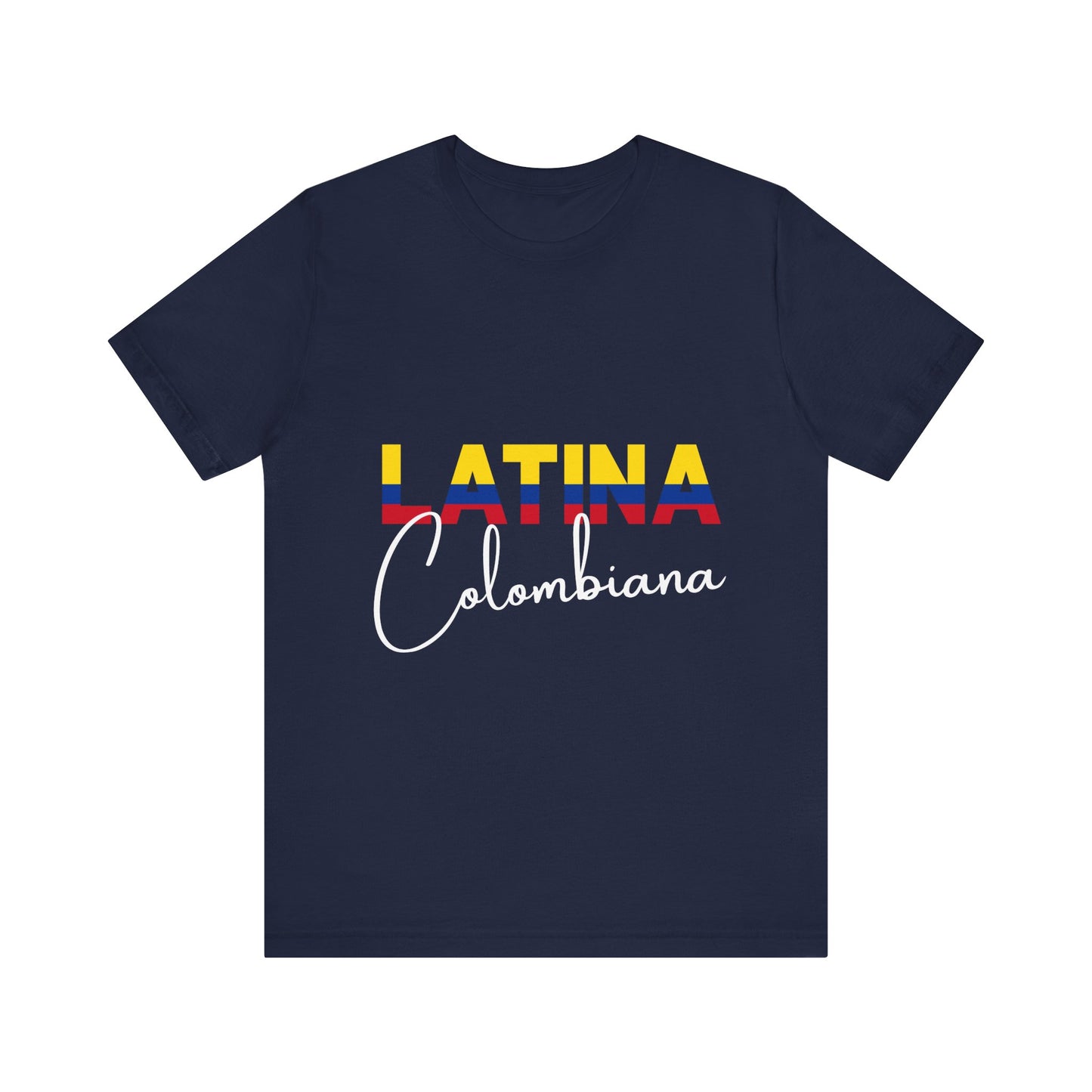 Latina Colombiana, Shirt - Colombian Latina Pride Graphic Tee for Women