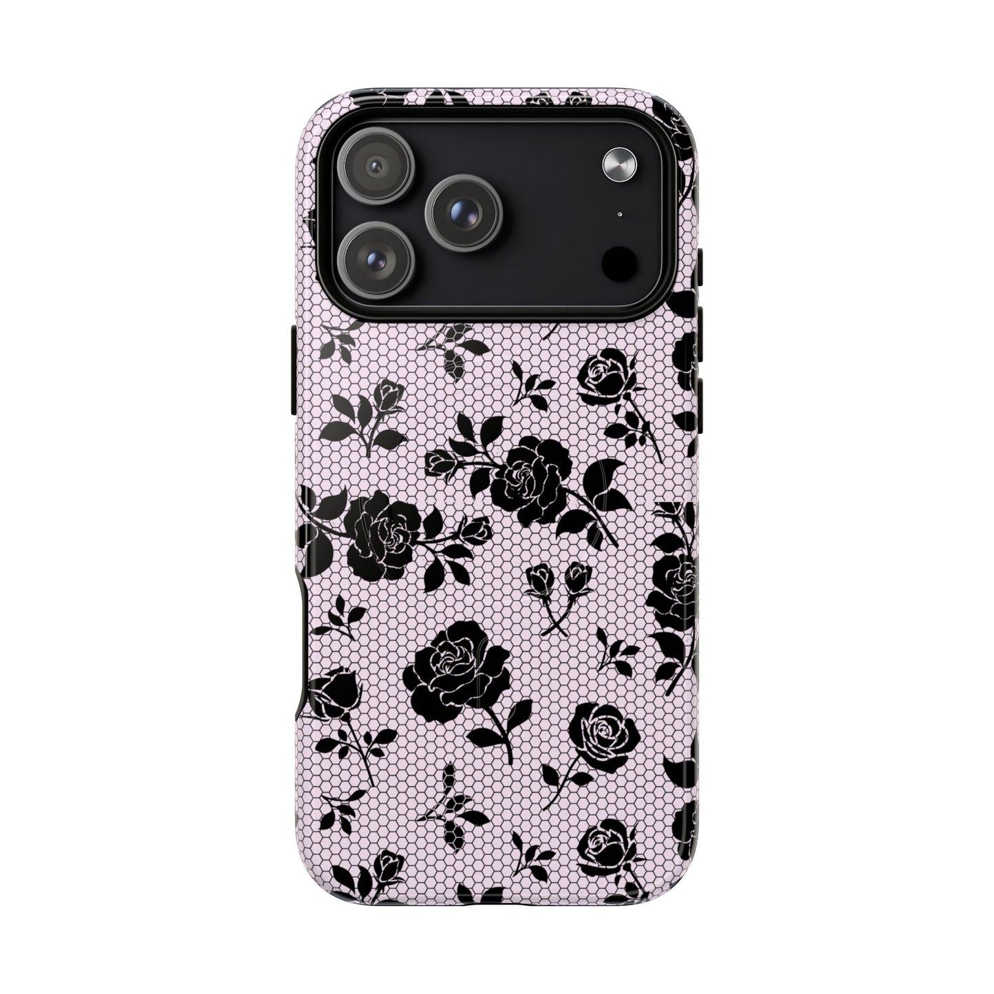 Blush Lace Bloom MagSafe Phone Case