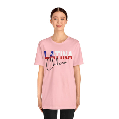 Latina Chilena, Shirts Latina Chilena Shirt – Chile Latina Pride Graphic Tee for Women