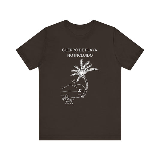 Cuerpo De Playa No Incluido, shirt