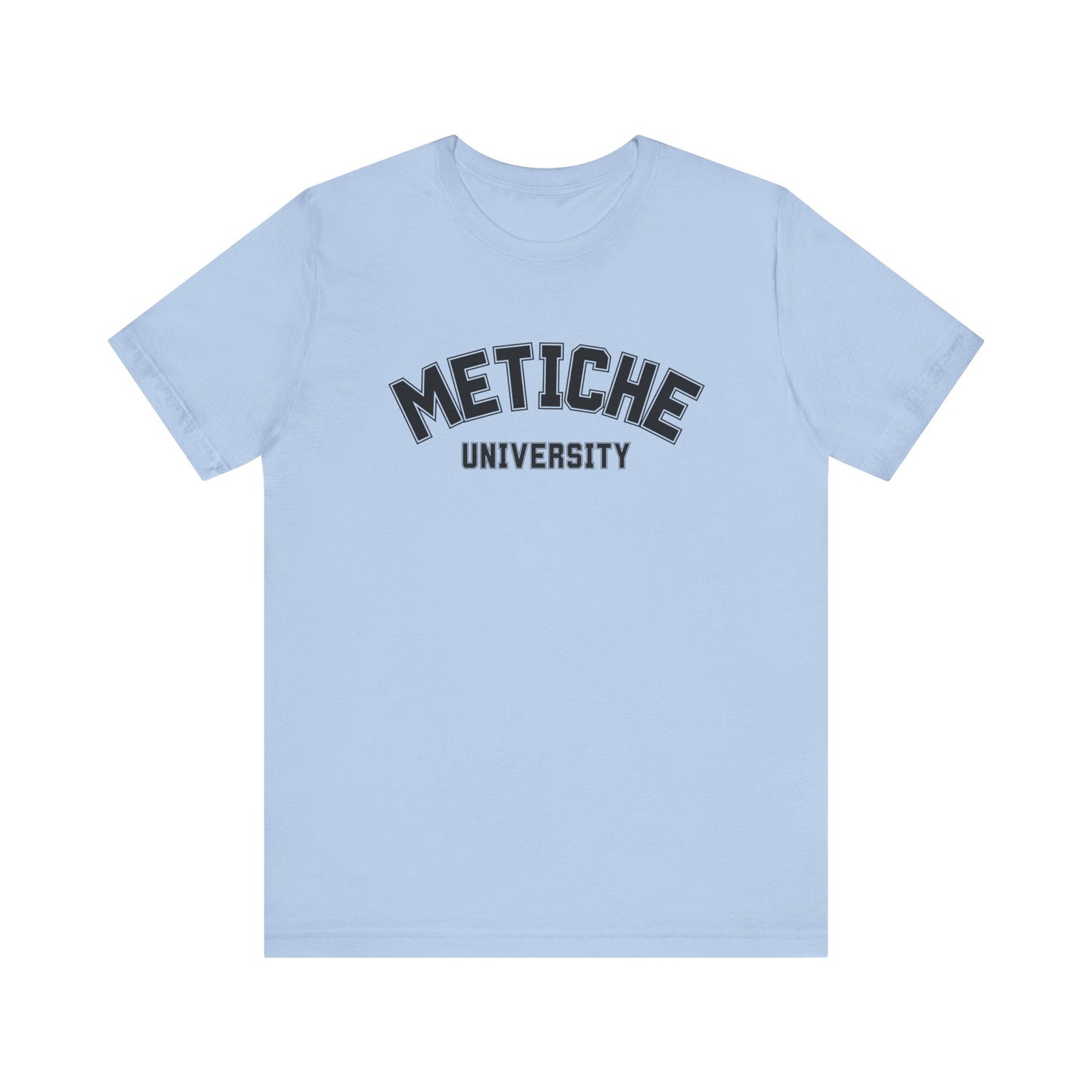Metiche University Shirt | Funny Latina Graphic Tee