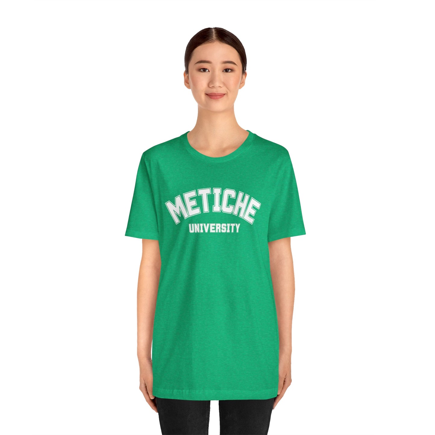Metiche University Shirt | Funny Latina Graphic Tee