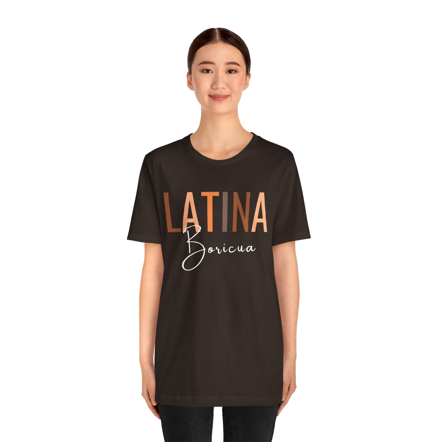 Latina Boricua Shirt | Puerto Rico Latina Pride Graphic Tee for Women