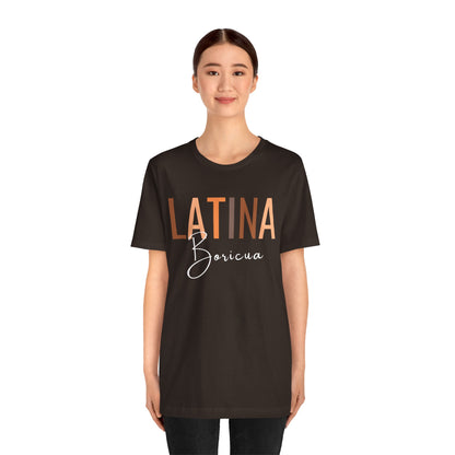 Latina Boricua Shirt | Puerto Rico Latina Pride Graphic Tee for Women
