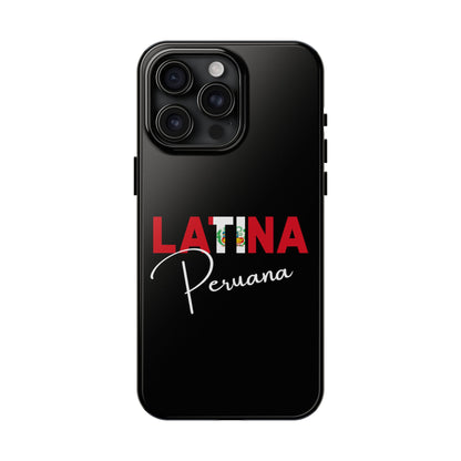 Latina Peruana Tough iPhone Case | Peru Latina Pride Protective Cover