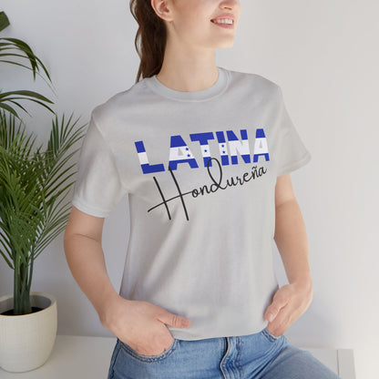Latina Hondureña, Shirt - Honduras Latina Pride Graphic Tee for Women