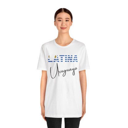 Latina Uruguaya, Shirt – Uruguay Latina Pride Graphic Tee for Women