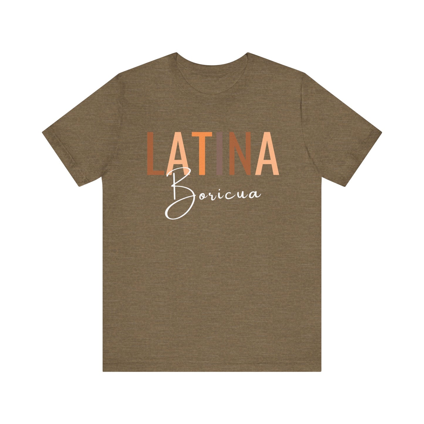 Latina Boricua Shirt | Puerto Rico Latina Pride Graphic Tee for Women
