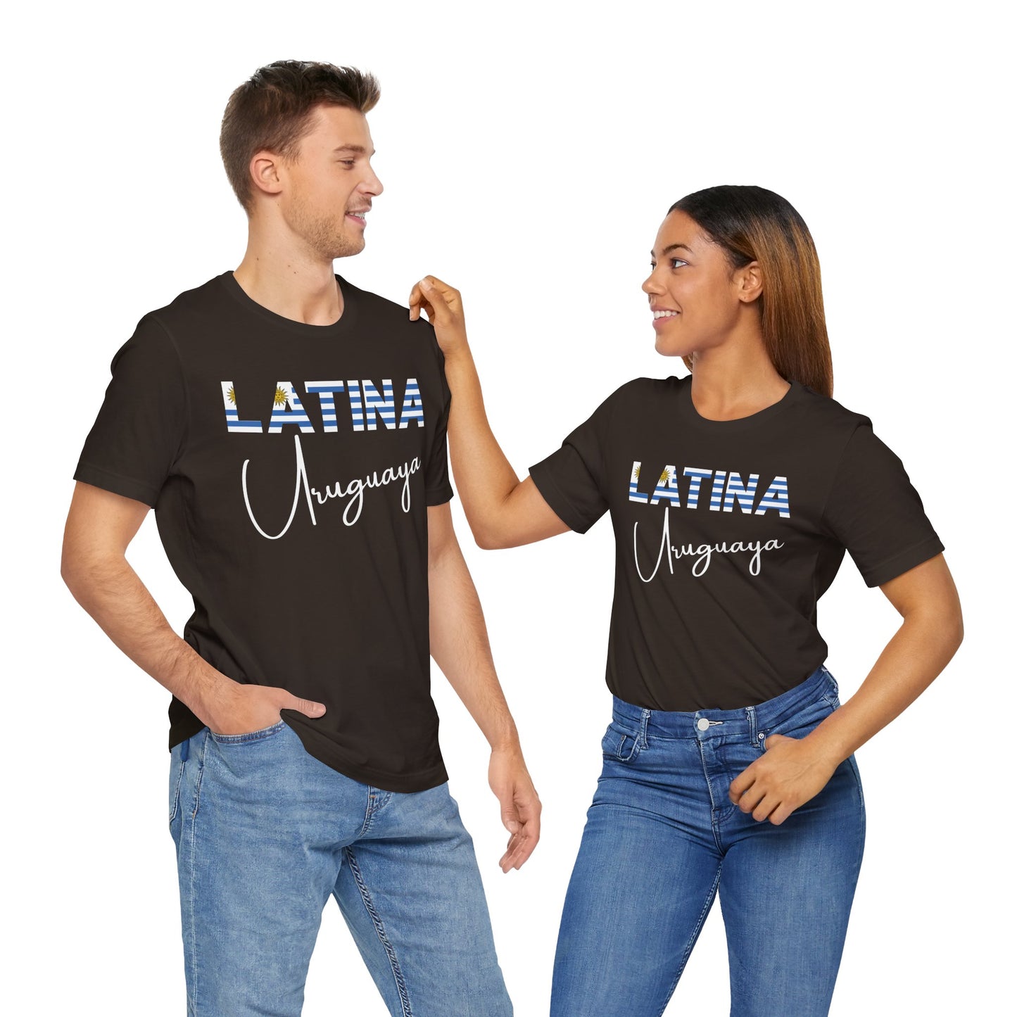 Latina Uruguaya, Shirt – Uruguay Latina Pride Graphic Tee for Women