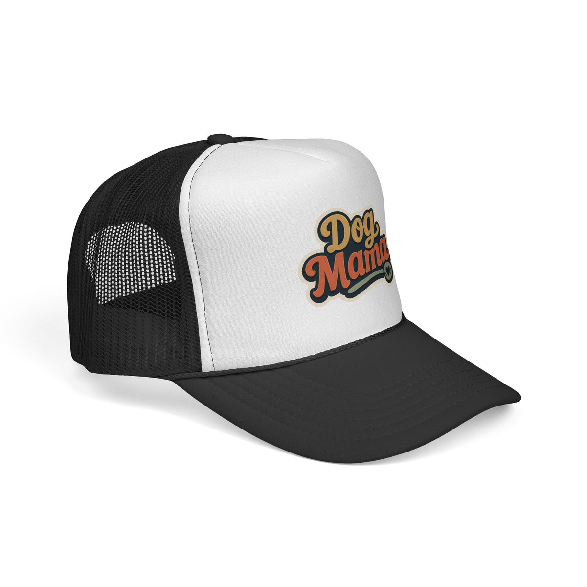 Dog Mama Trucker Cap – Retro Pet Lover Mesh Hat