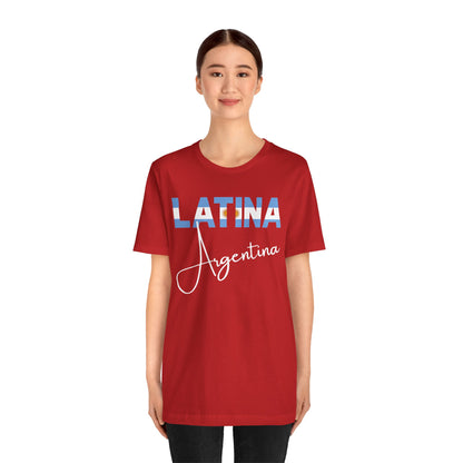 Latina Argentina Shirt – Argentina Latina Pride Graphic Tee for Women