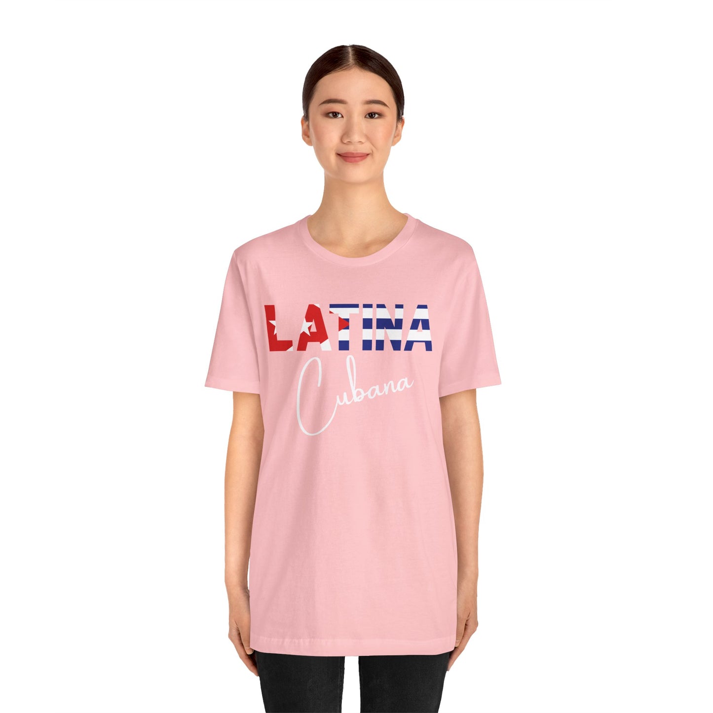 Latina Cubana Shirt | Cuba Latina Pride Graphic Tee for Women