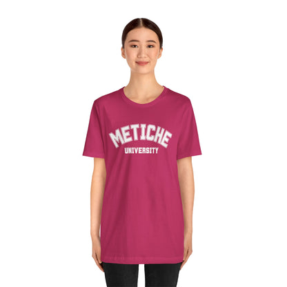 Metiche University Shirt | Funny Latina Graphic Tee