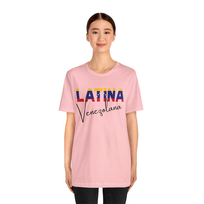 Latina Venezolana, Shirt – Venezuela Latina Pride Graphic Tee for Women