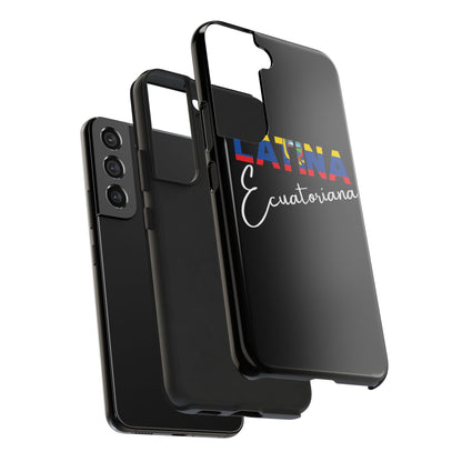 Latina Ecuatoriana Tough iPhone Case | Ecuador Latina Pride Protective Cover