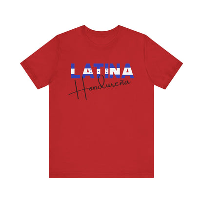 Latina Hondureña, Shirt - Honduras Latina Pride Graphic Tee for Women