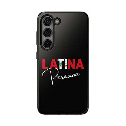 Latina Peruana Tough iPhone Case | Peru Latina Pride Protective Cover