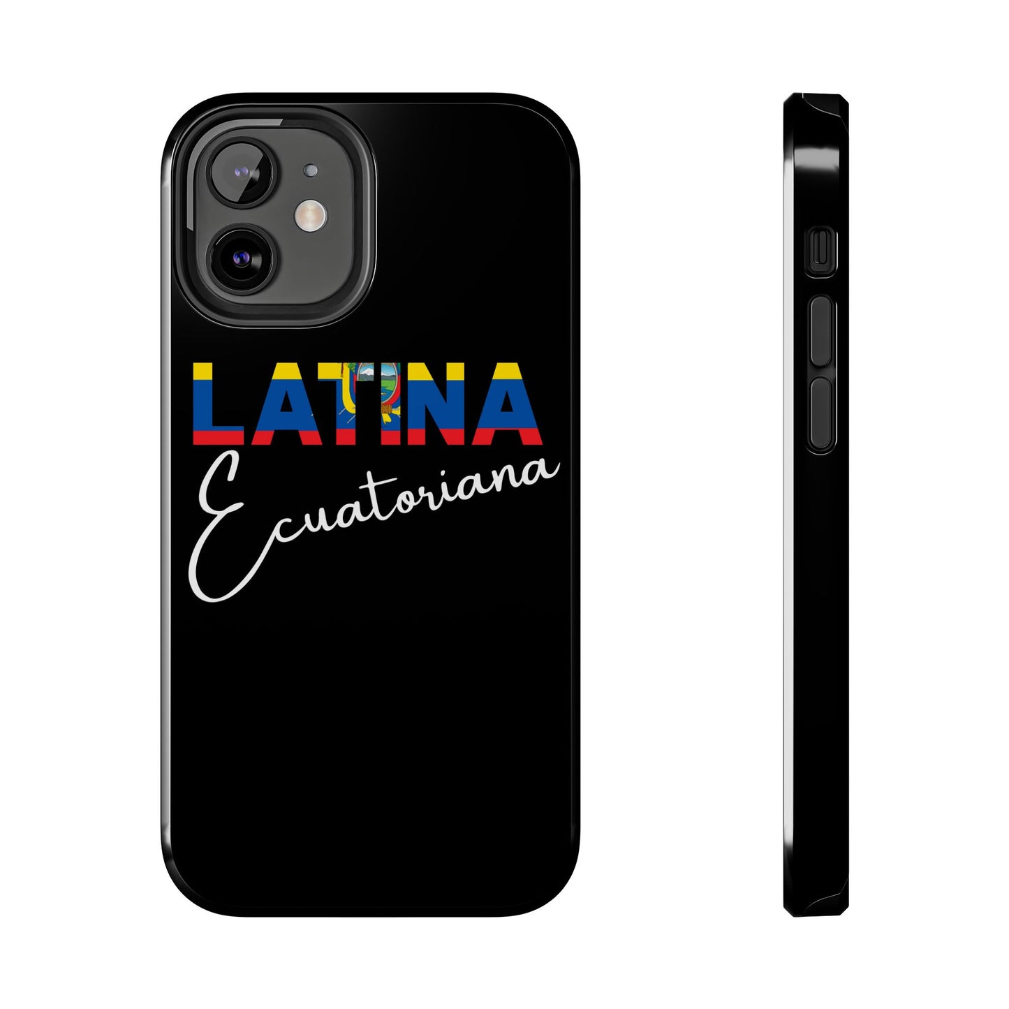 Latina Ecuatoriana Tough iPhone Case | Ecuador Latina Pride Protective Cover