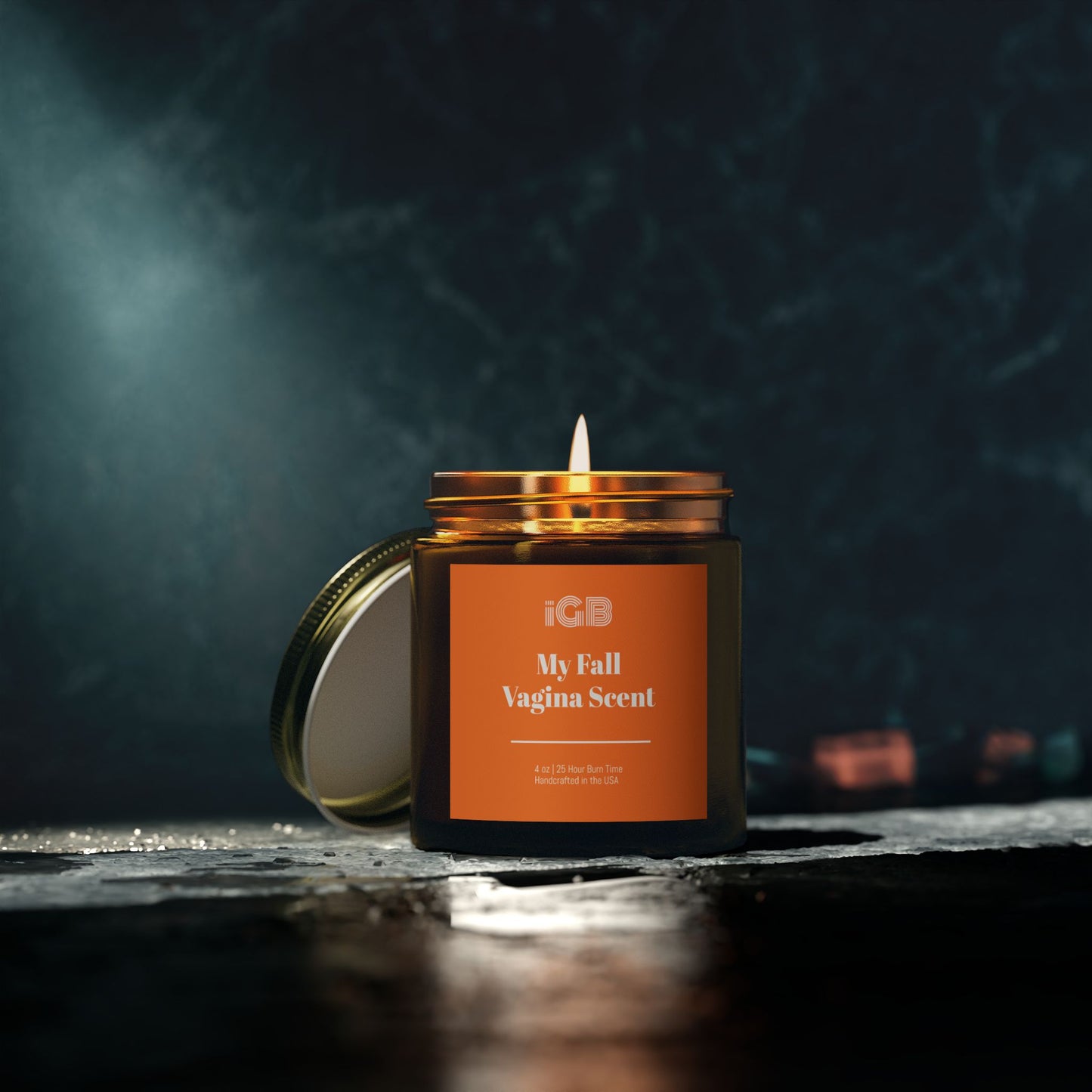 Fall Scented Candle - My Fall Vagina Scent, Cozy Home Decor, Gift for Her, Aromatherapy, Seasonal Candle