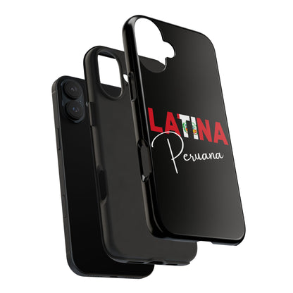 Latina Peruana Tough iPhone Case | Peru Latina Pride Protective Cover