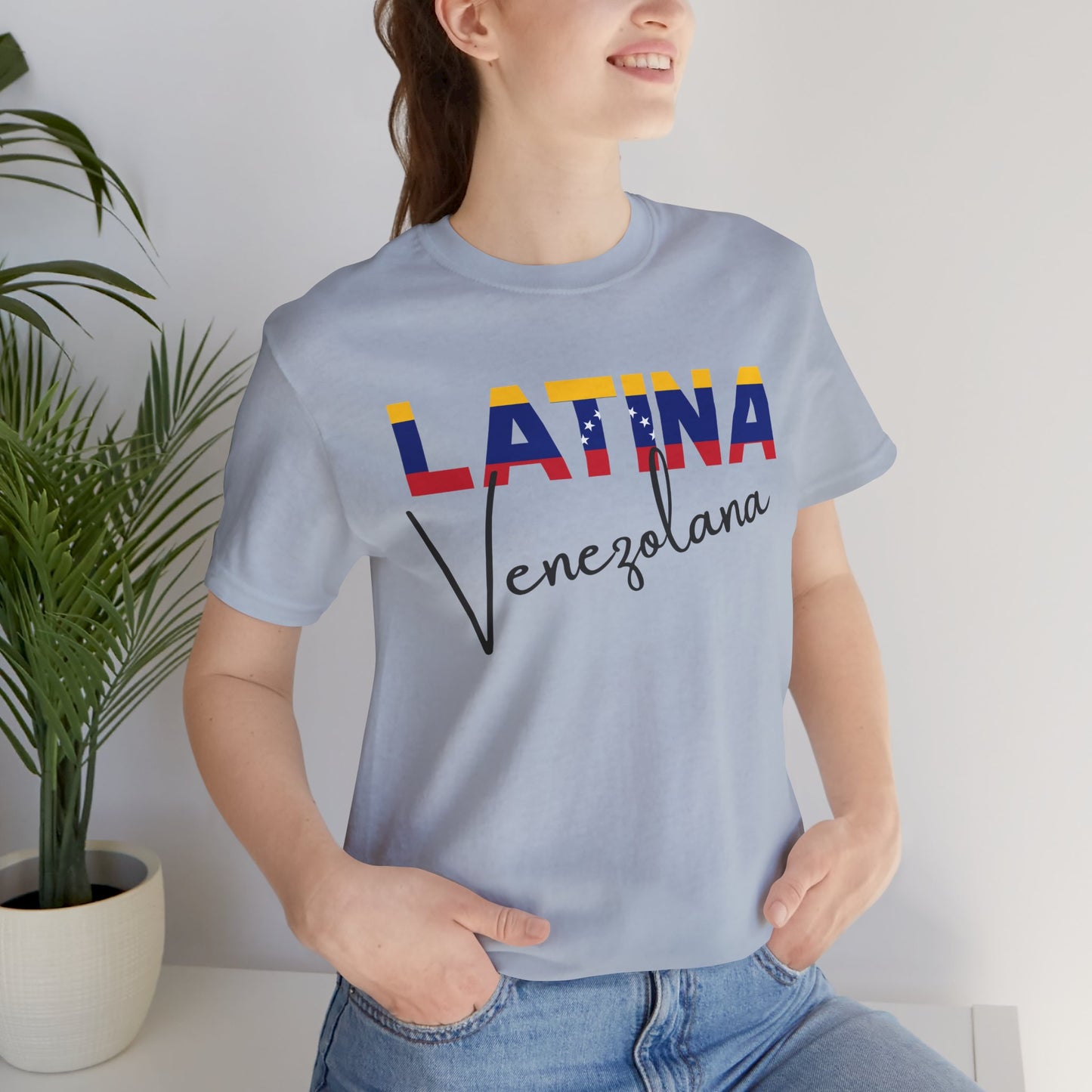 Latina Venezolana, Shirt – Venezuela Latina Pride Graphic Tee for Women