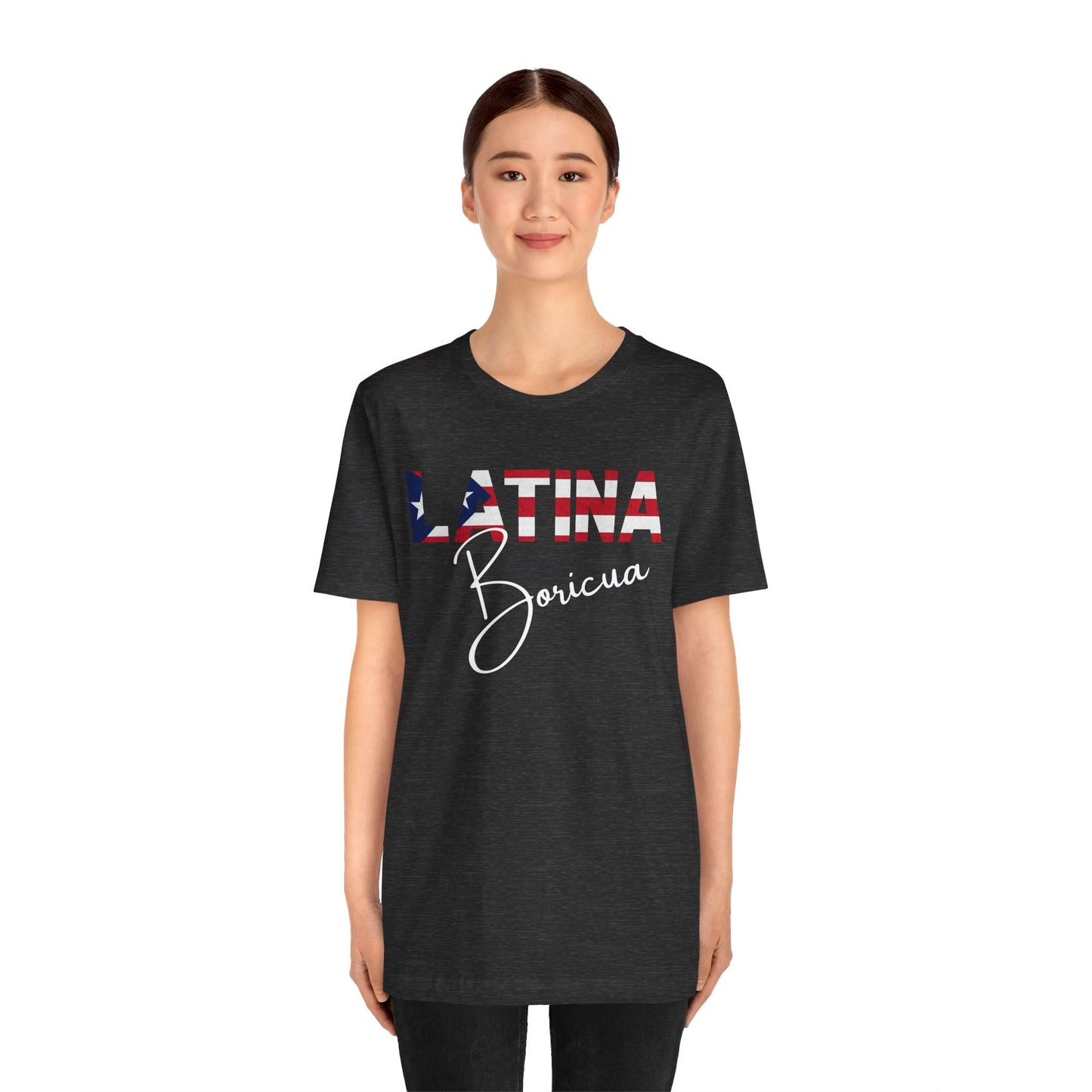 Latina Boricua Shirt | Puerto Rico Latina Pride Graphic Tee for Women