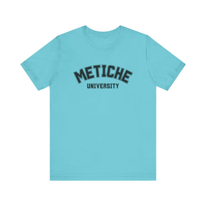 Metiche University Shirt | Funny Latina Graphic Tee