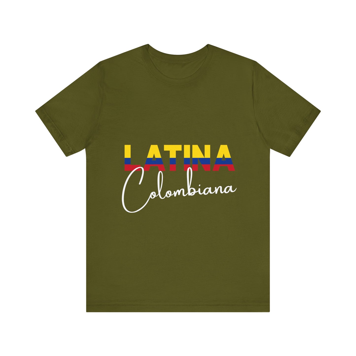 Latina Colombiana, Shirt - Colombian Latina Pride Graphic Tee for Women
