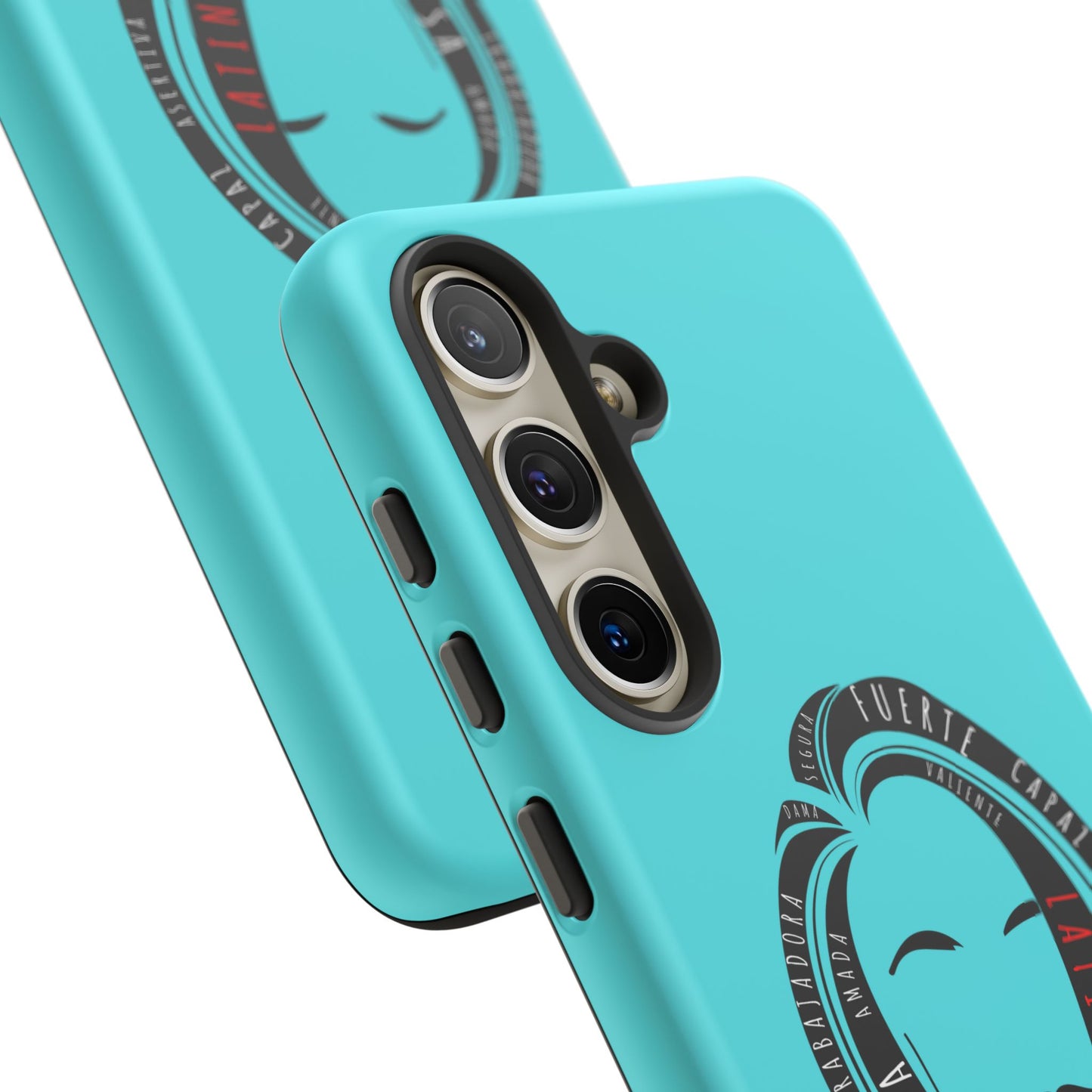 Blue Fuerza Latina Tough Phone Case | Latina Empowerment Protective Cover