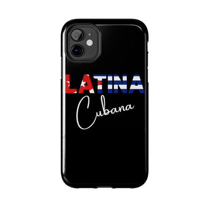Latina Cubana Tough Phone Case | Cuba Latina Pride Protective Cover