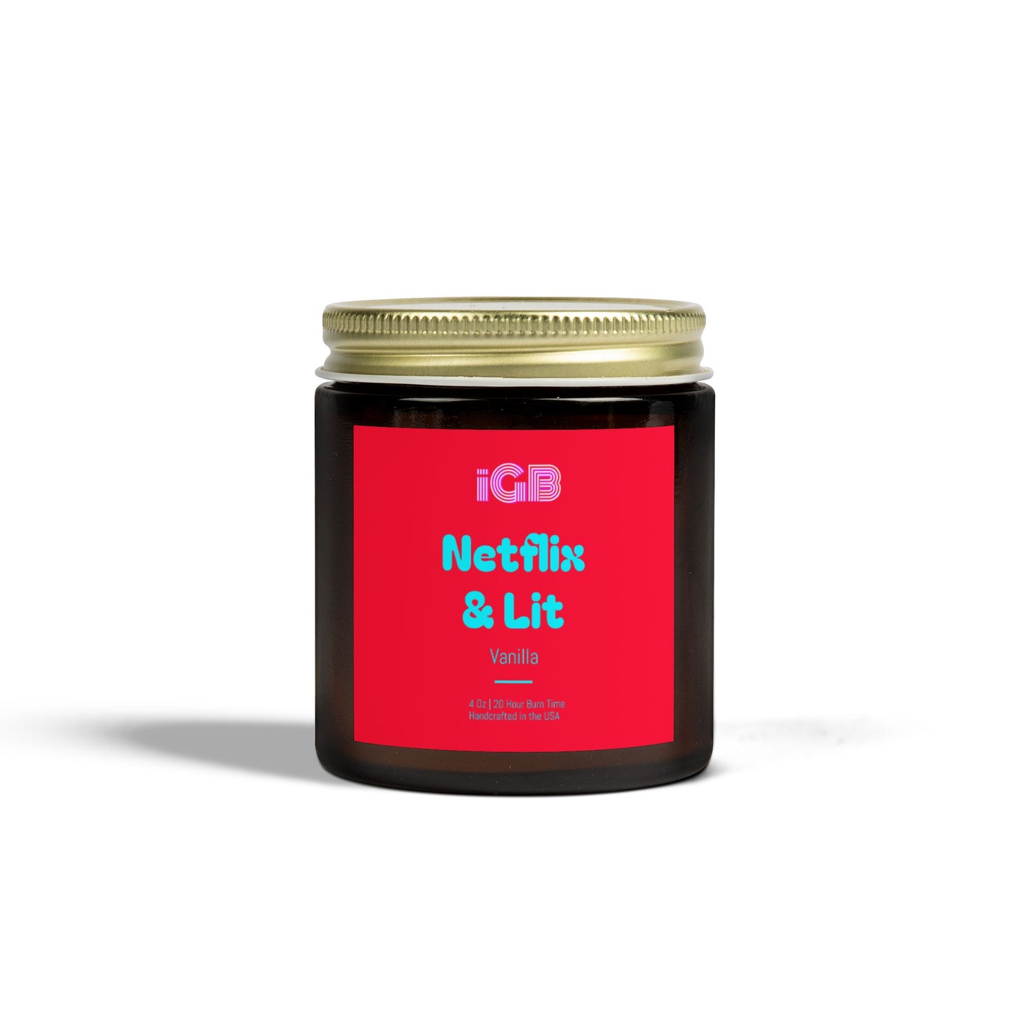 Netflix & Lit, Candle (4oz, 9oz)