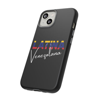 Latina Venezolana Tough Phone Case | Latina Venezolana iPhone Case | Venezuela Latina Pride Protective Cover