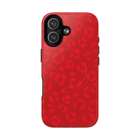 Scarlet Savage Leopard MagSafe Case
