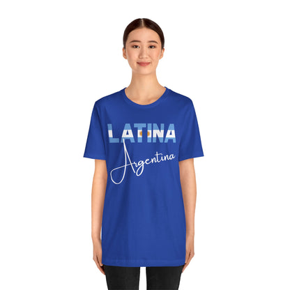 Latina Argentina Shirt – Argentina Latina Pride Graphic Tee for Women