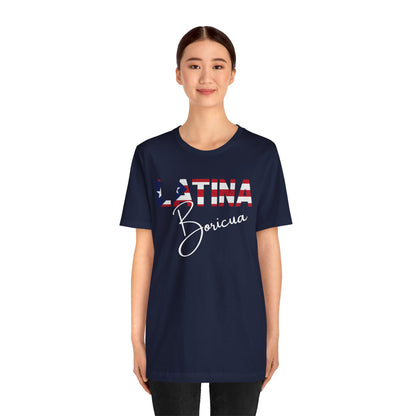 Latina Boricua Shirt | Puerto Rico Latina Pride Graphic Tee for Women