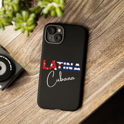 Latina Cubana Tough Phone Case | Cuba Latina Pride Protective Cover