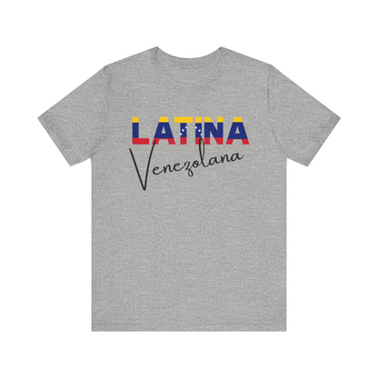 Latina Venezolana, Shirt – Venezuela Latina Pride Graphic Tee for Women