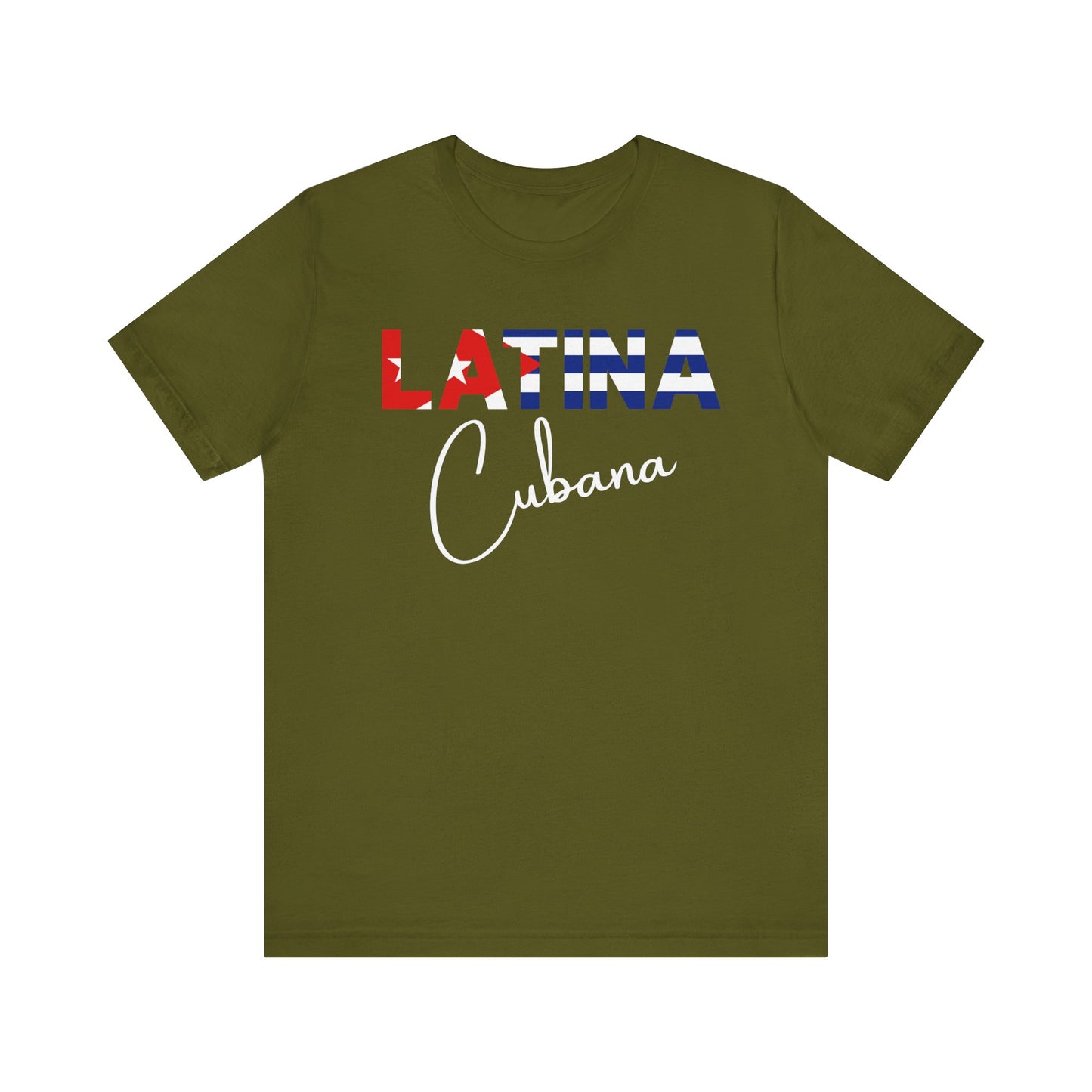 Latina Cubana Shirt | Cuba Latina Pride Graphic Tee for Women