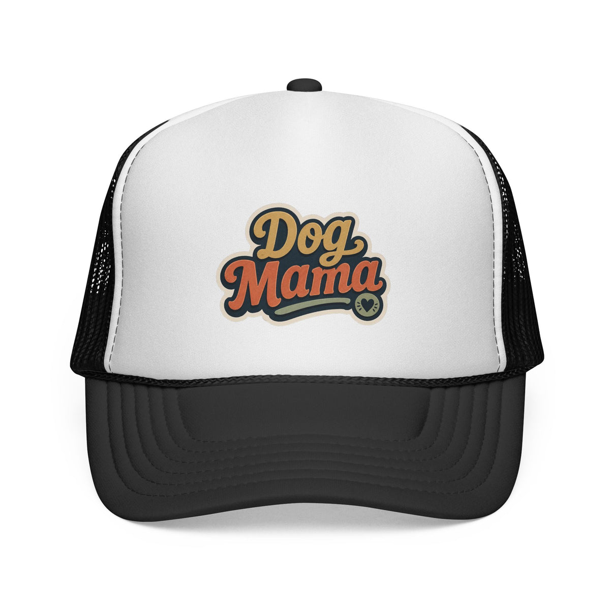 Dog Mama Trucker Cap – Retro Pet Lover Mesh Hat