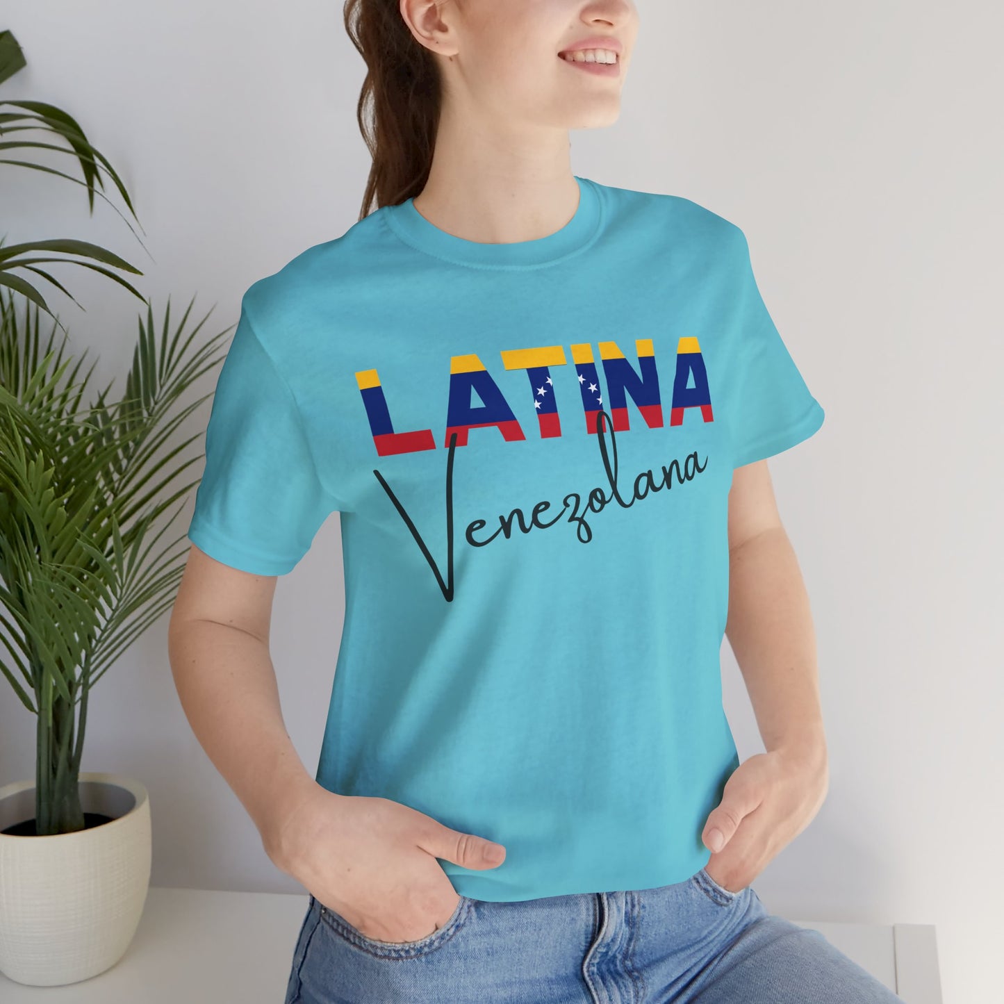 Latina Venezolana, Shirt – Venezuela Latina Pride Graphic Tee for Women