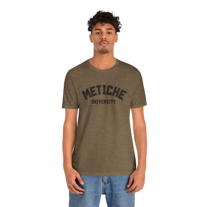 Metiche University Shirt | Funny Latina Graphic Tee