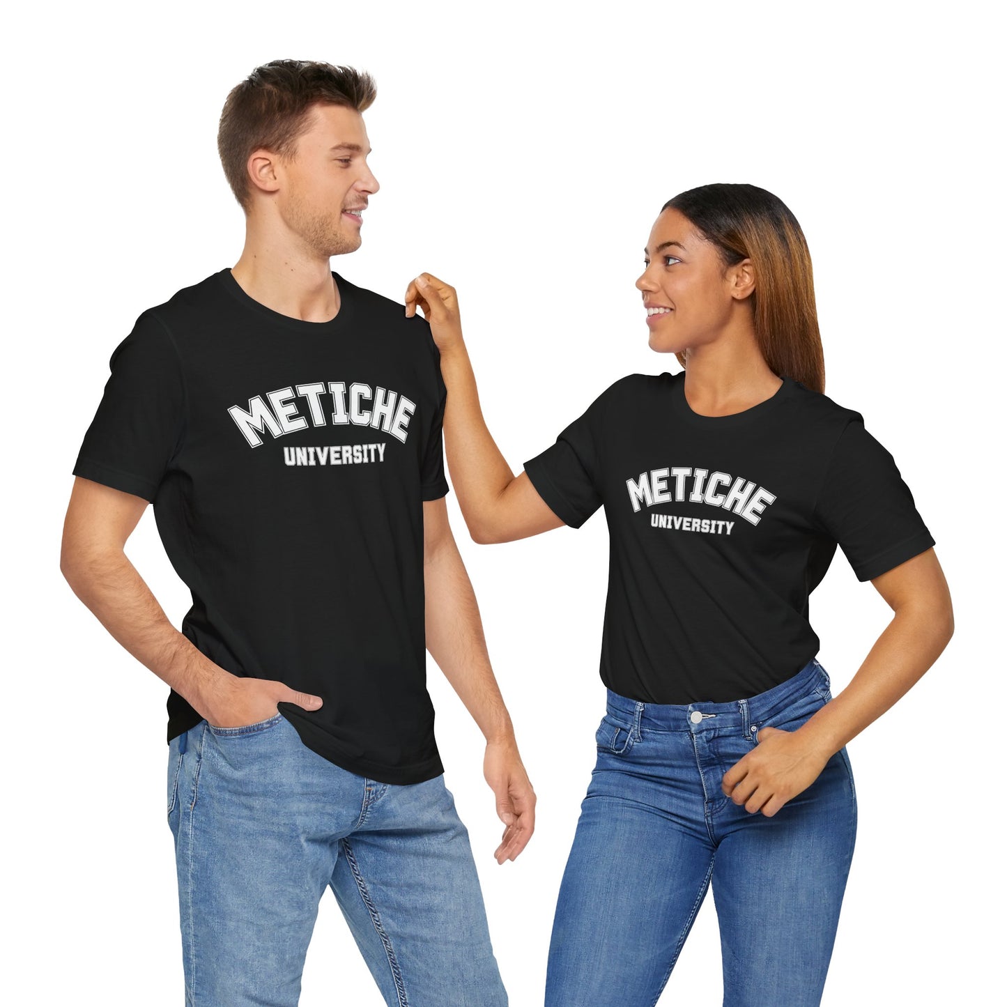 Metiche University Shirt | Funny Latina Graphic Tee