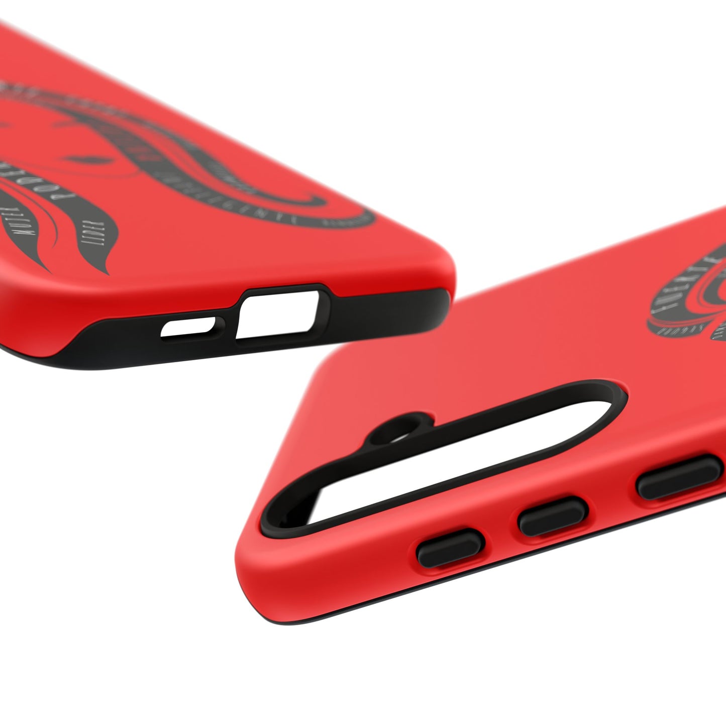 Red Fuerza Latina Tough Phone Case | Latina Empowerment Protective Cover