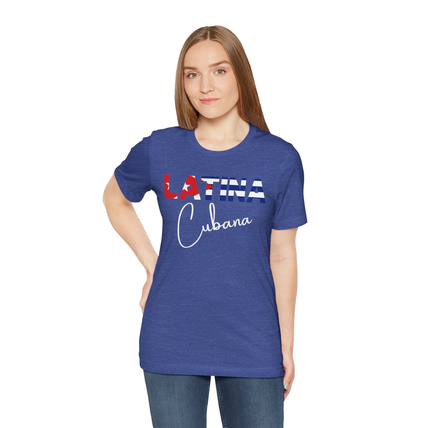 Latina Cubana Shirt | Cuba Latina Pride Graphic Tee for Women