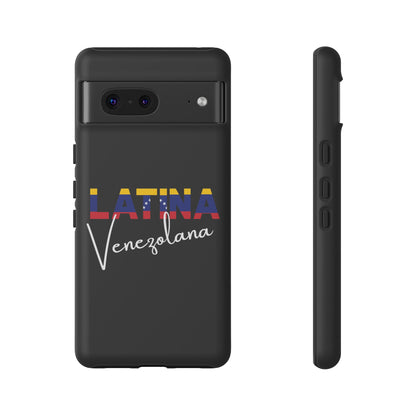 Latina Venezolana Tough Phone Case | Latina Venezolana iPhone Case | Venezuela Latina Pride Protective Cover