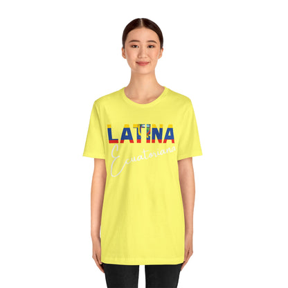 Latina Ecuatoriana Shirt | Ecuador Latina Pride Graphic Tee for Women