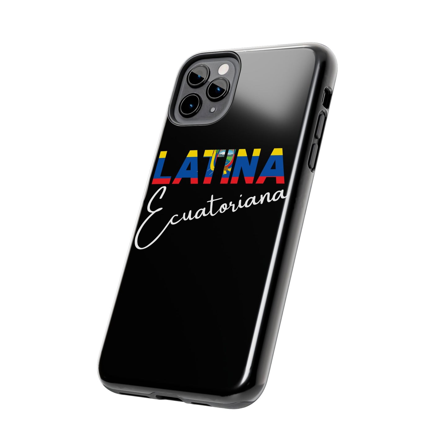 Latina Ecuatoriana Tough iPhone Case | Ecuador Latina Pride Protective Cover