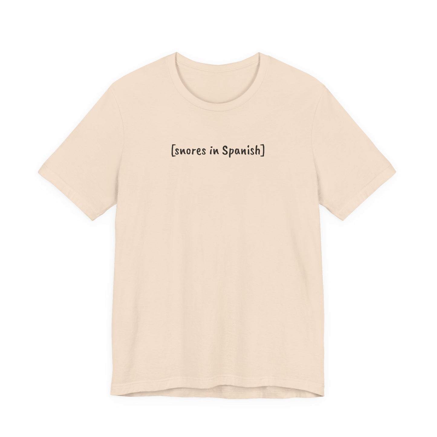 [snores in Spanish], Shirt