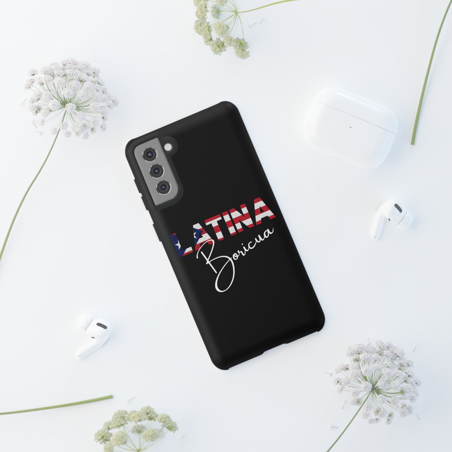 Latina Boricua Phone Case | Puerto Rico Latina Pride Protective Case